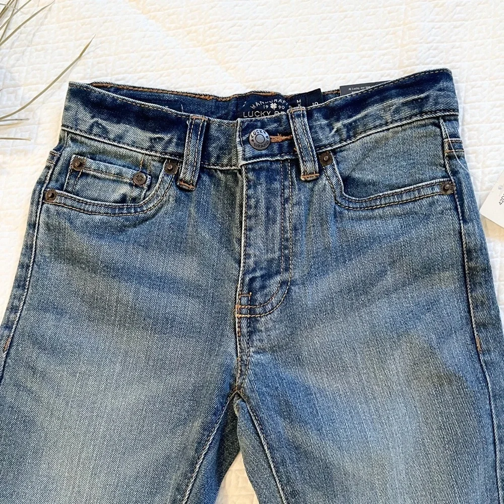 NWT Lucky Brand Boy’s Classic Straight Jeans Size 4/5